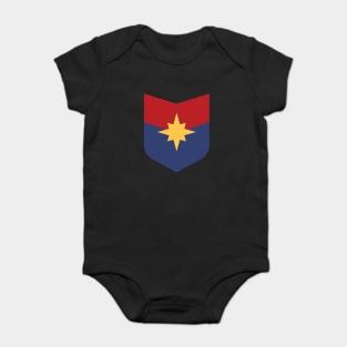 Captain Mar Vell Emblem Baby Bodysuit